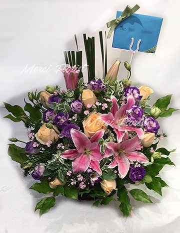 **FB20** Rose & Lily Flower Box<br>玫瑰花及百合花盒