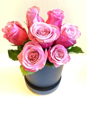 **FBR04** Simply Purple Rose Flower Box<br>紫色玫瑰花花盒